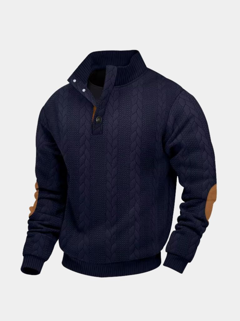 Timberline Lange Kraag Gebreide Trui