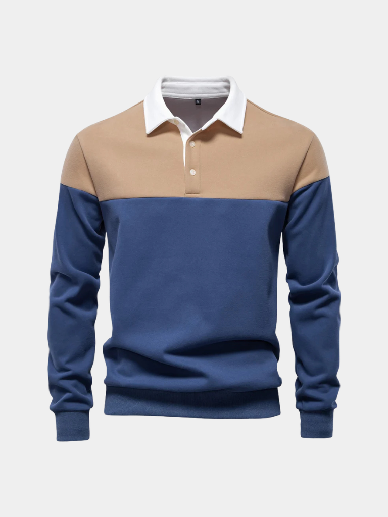 Alpine Zip-Neck Polo Pullover