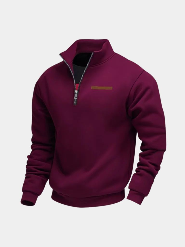 Slate Urban Hoge Kraag Pullover