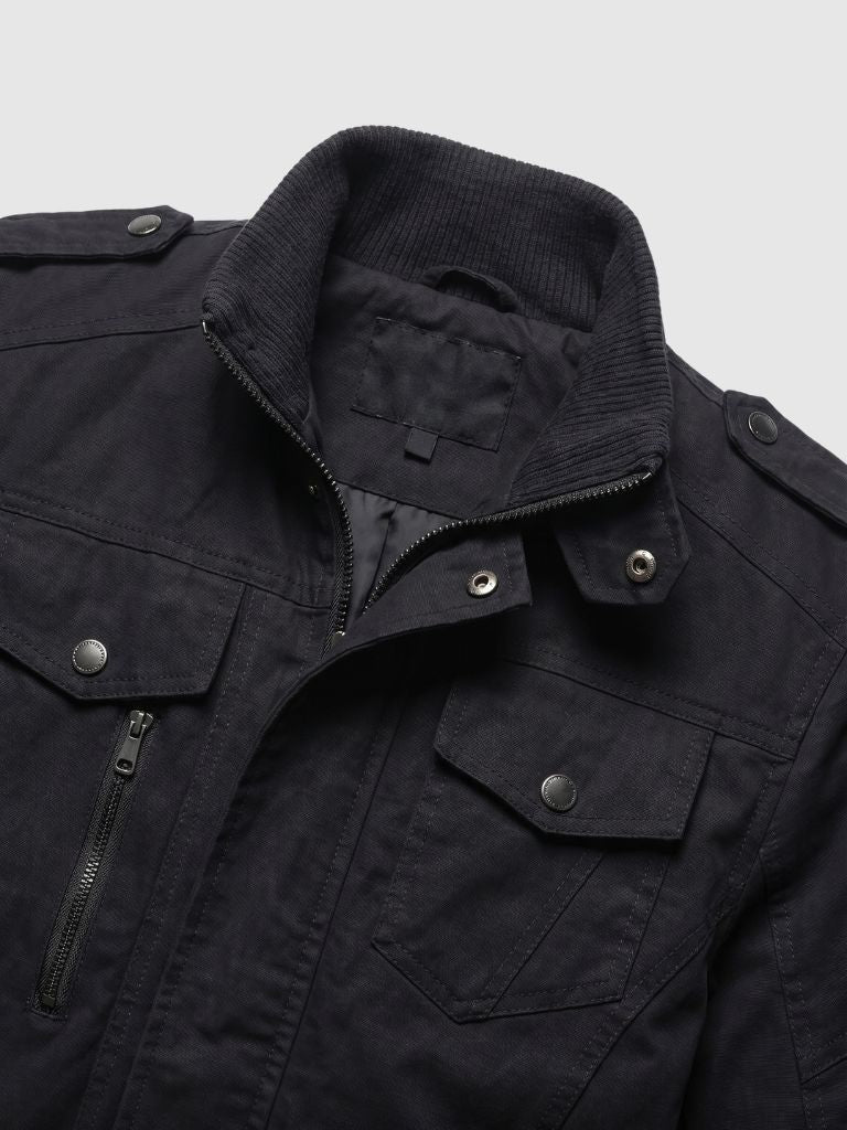 Command Ribbed Collar Jacket