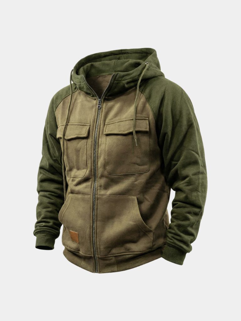 Cargo Trek Zip Hoodie