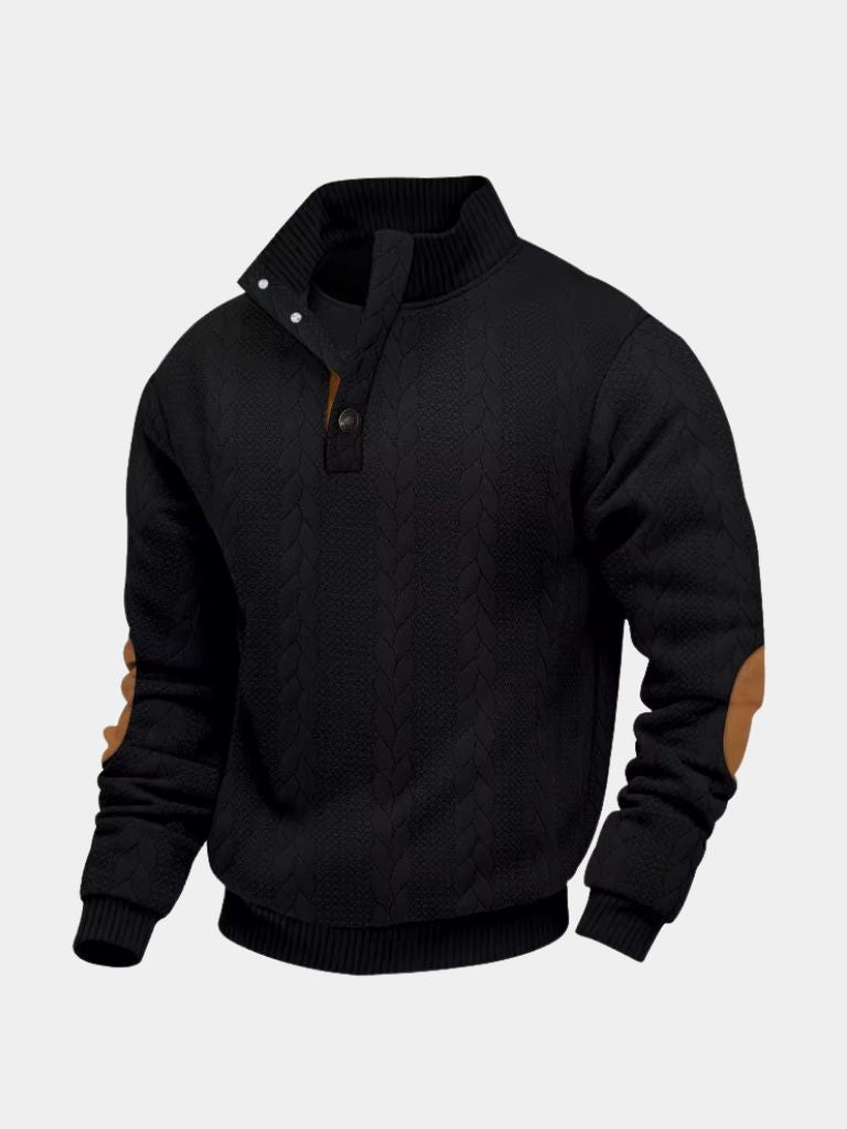 Timberline Lange Kraag Gebreide Trui