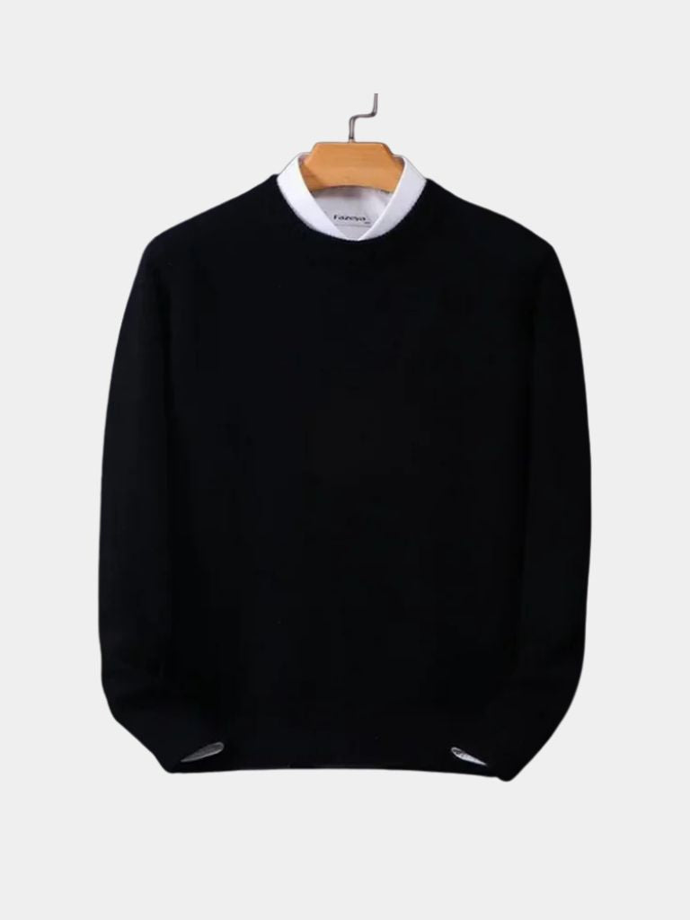 Lineaire Katoenen Pullover