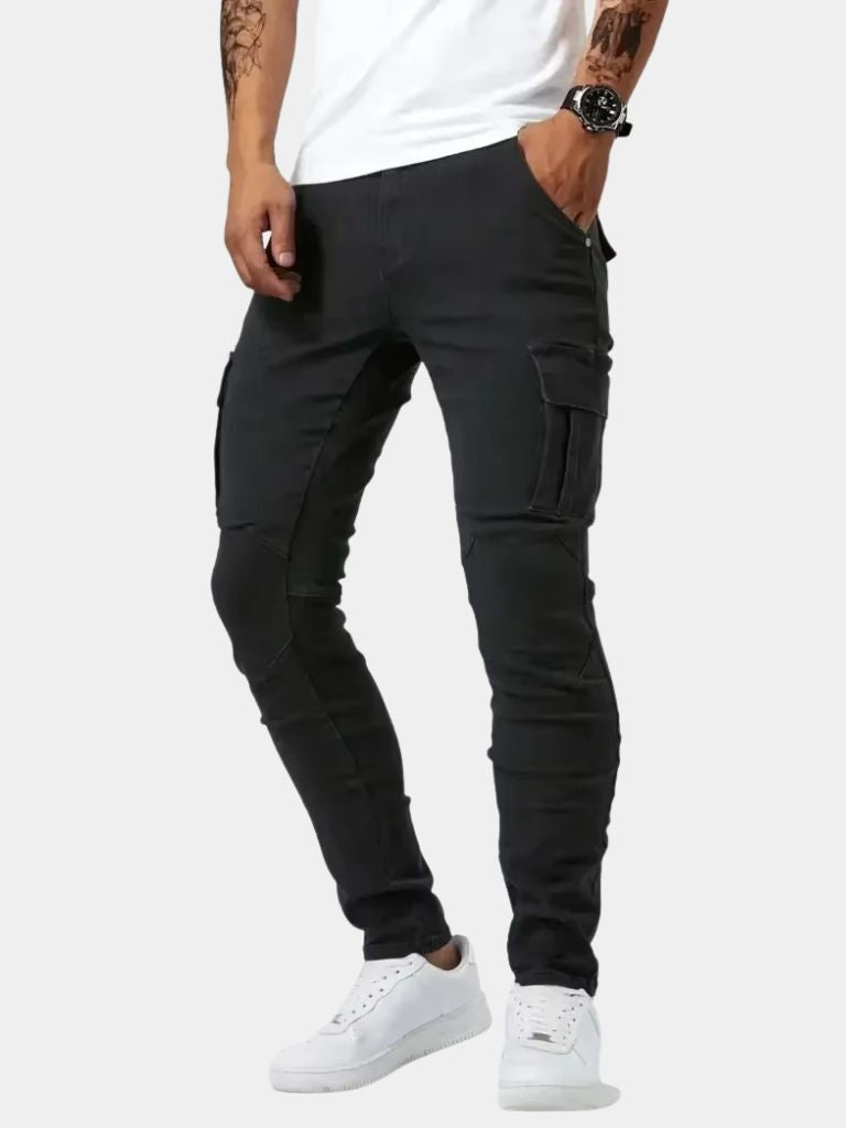 Denim Jeans Cargo Broek