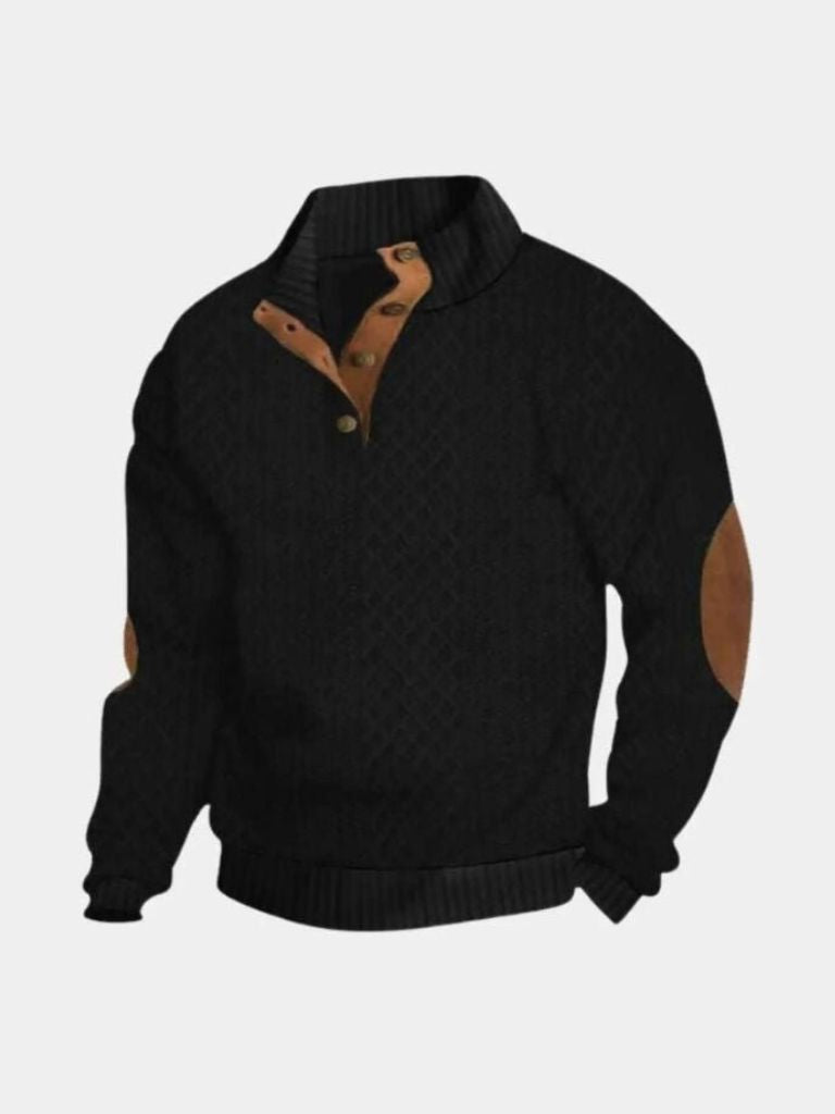 Klassieke Hoge Kraag Pullover