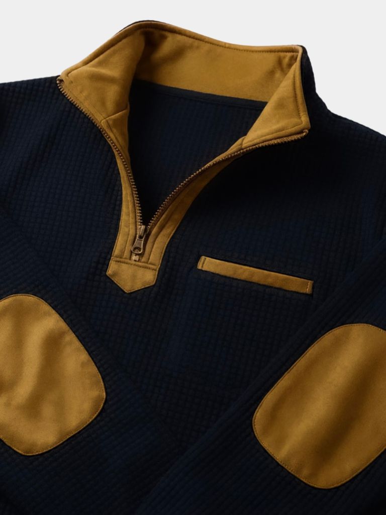 Explorer Hoge Kraag Kwart Rits Pullover