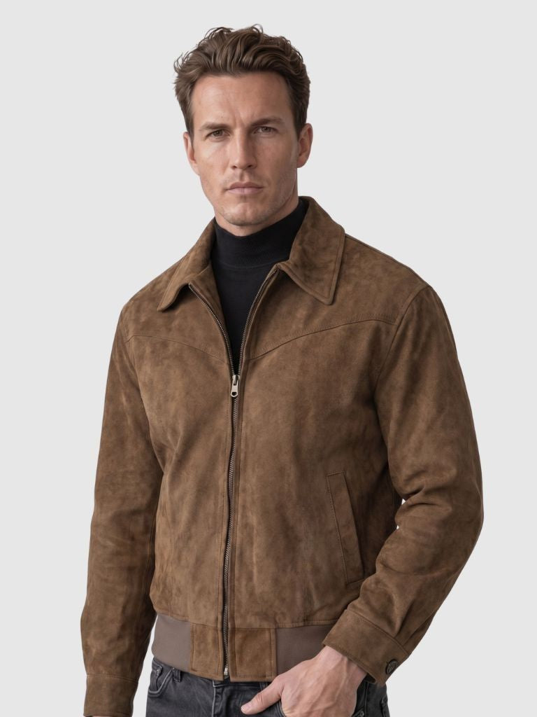 Monaco Suède Vintage Jacket