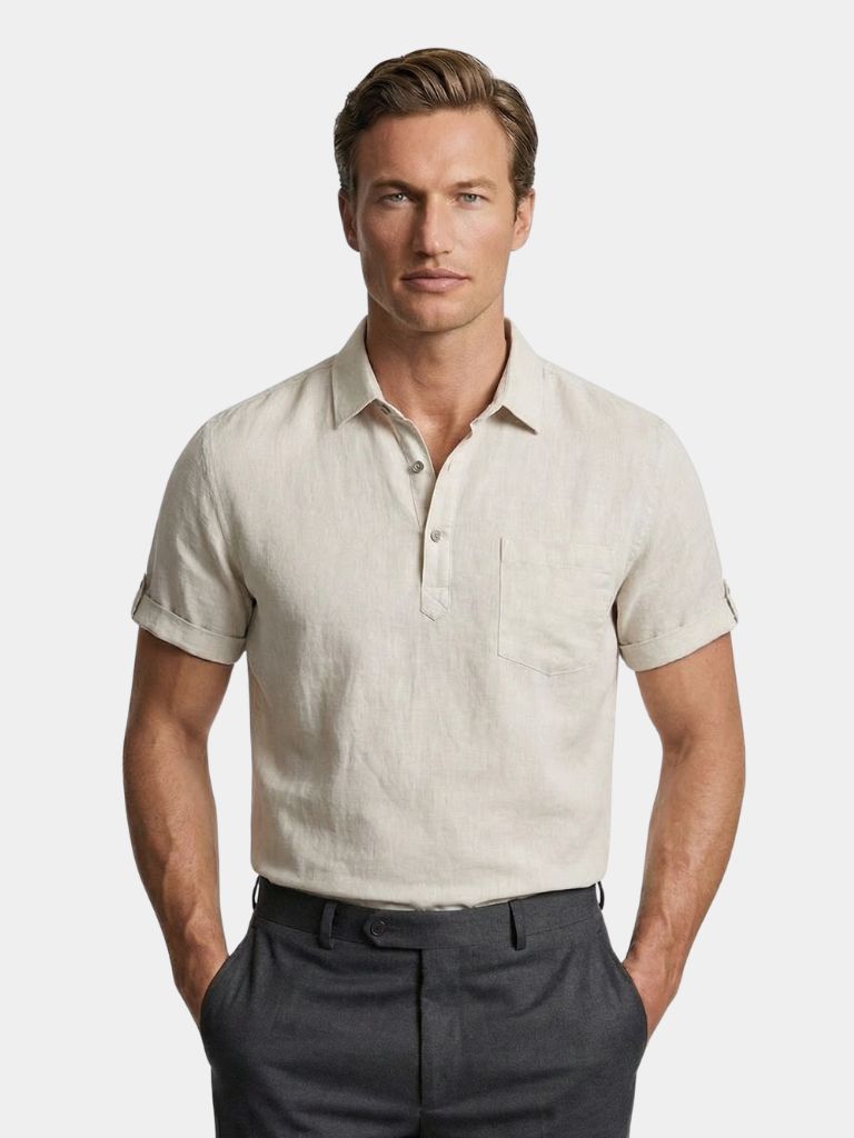 Essentiële Linnen Shirt