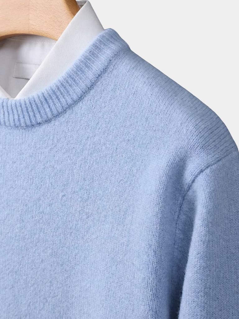 Lineaire Katoenen Pullover