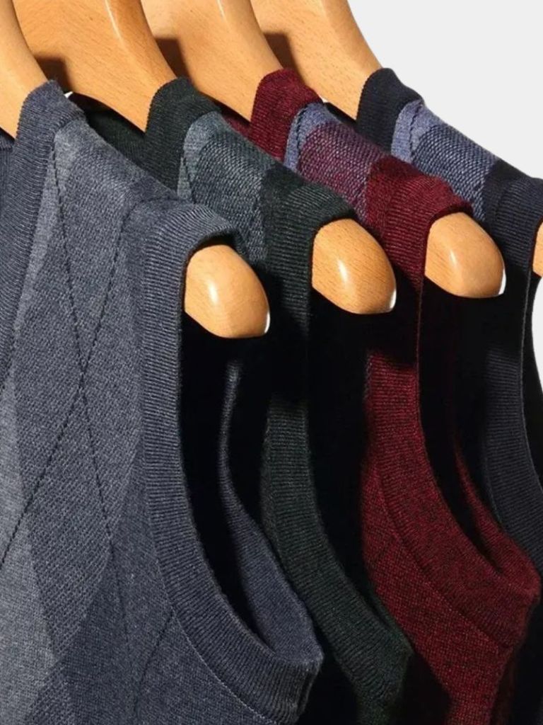 Academisch Essentieel Gebreid Vest
