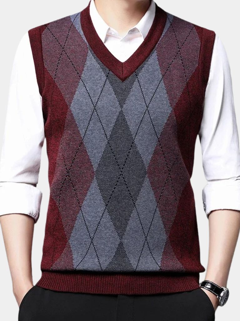 Academisch Essentieel Gebreid Vest