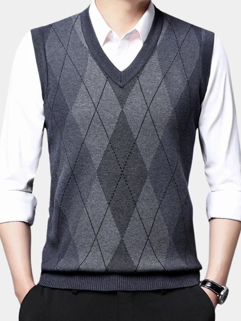 Academisch Essentieel Gebreid Vest