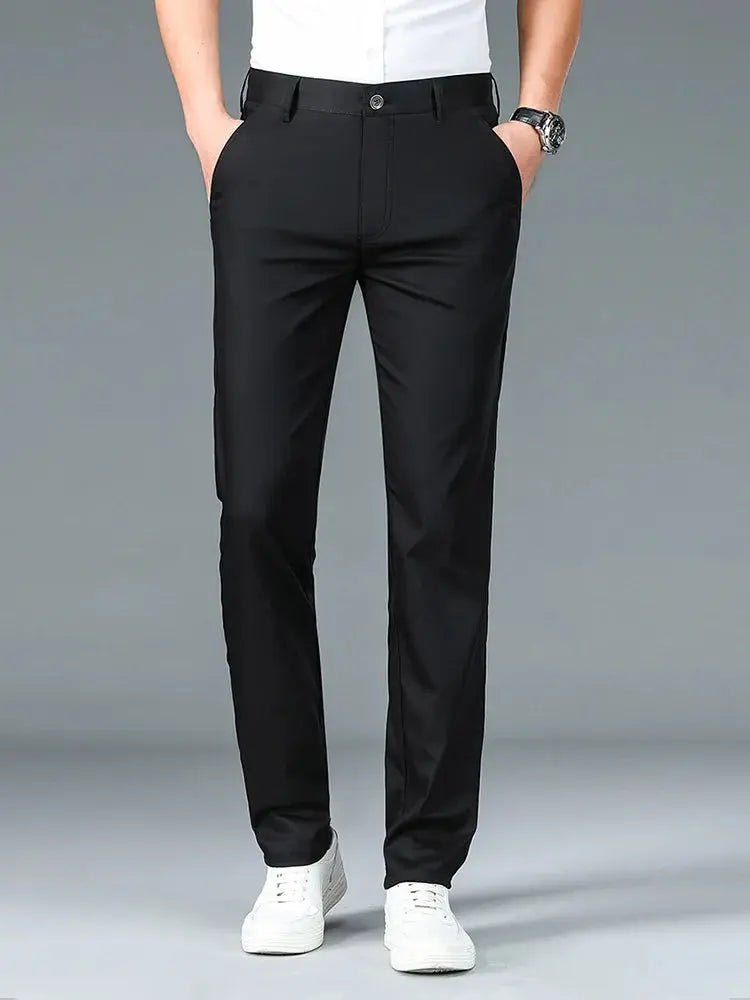 Bamboevezel Minimalistische Rechte Broek