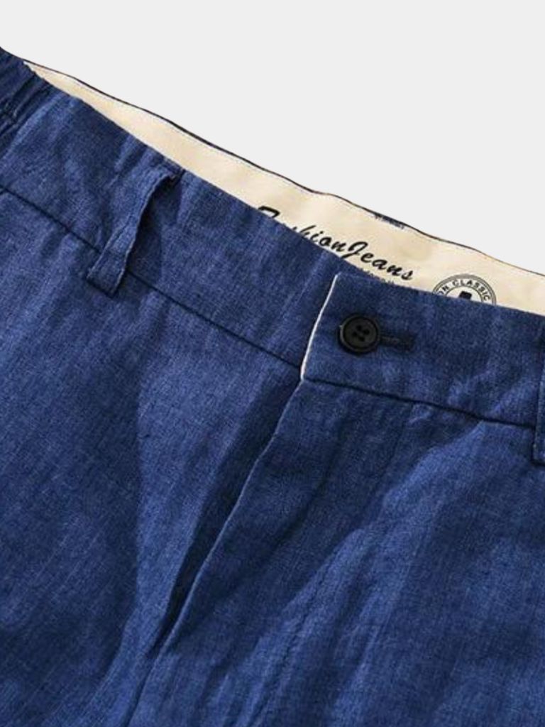 Bleu Horizon Linnen Shorts
