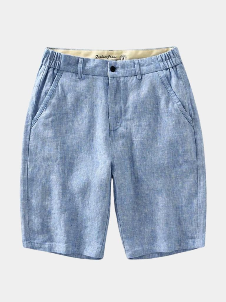 Bleu Horizon Linnen Shorts