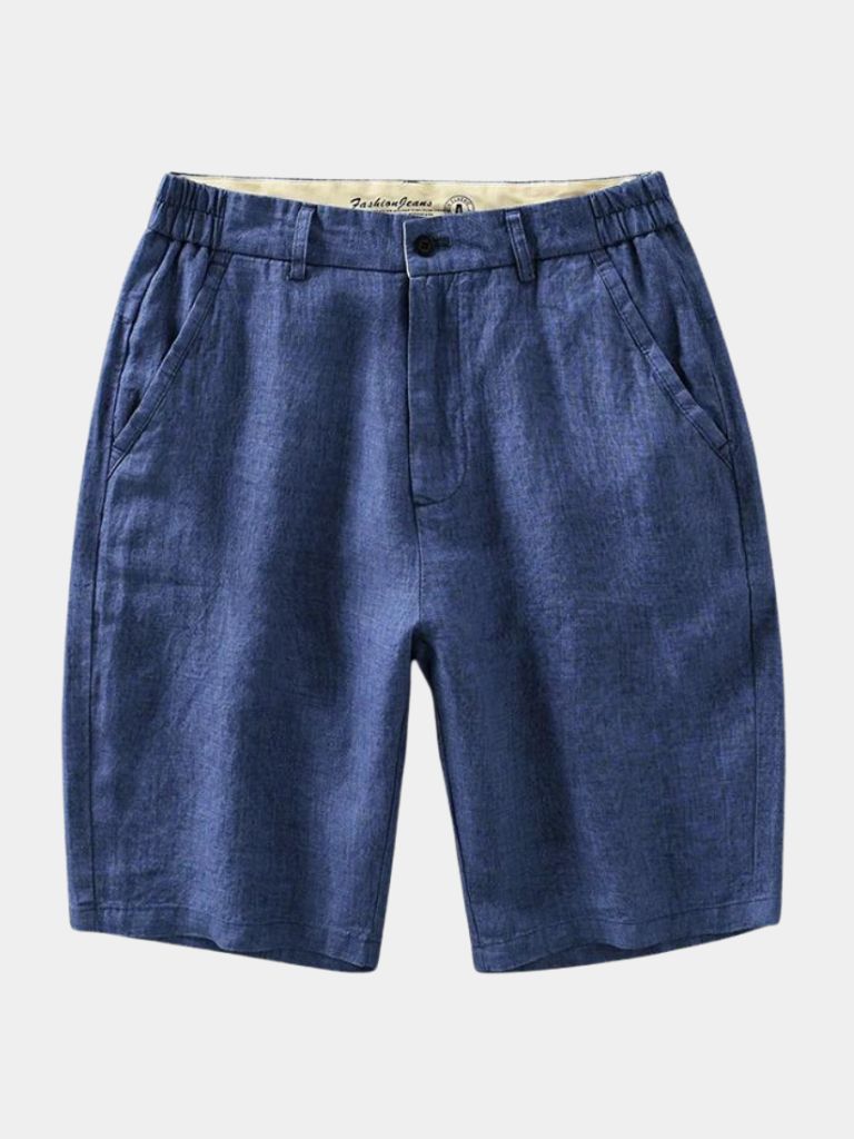 Bleu Horizon Linnen Shorts
