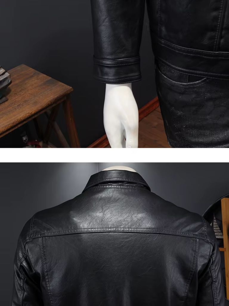 Bronzen Rebel Leren Jas
