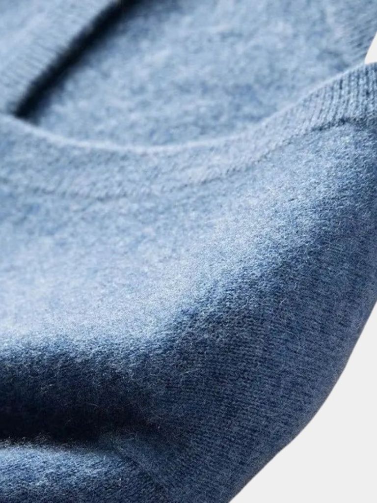 Cashmere V Hals Trui