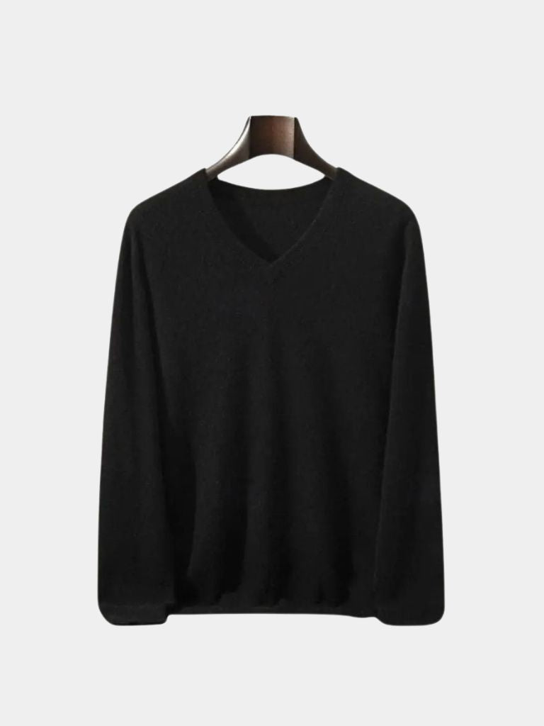 Cashmere V Hals Trui