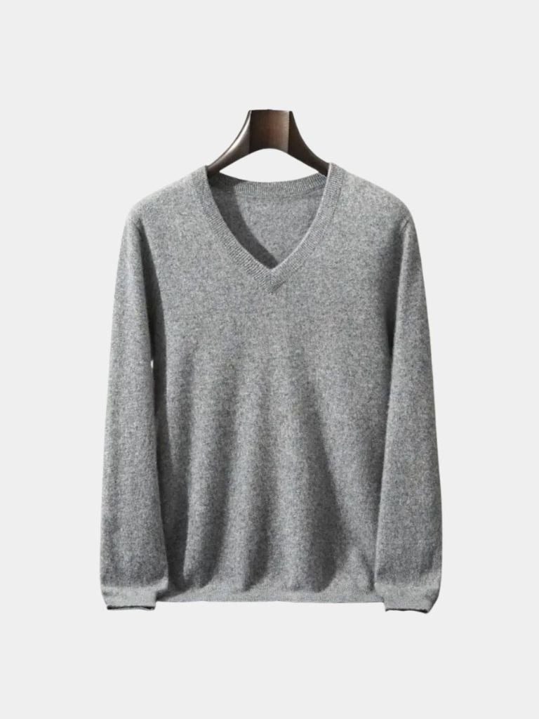 Cashmere V Hals Trui
