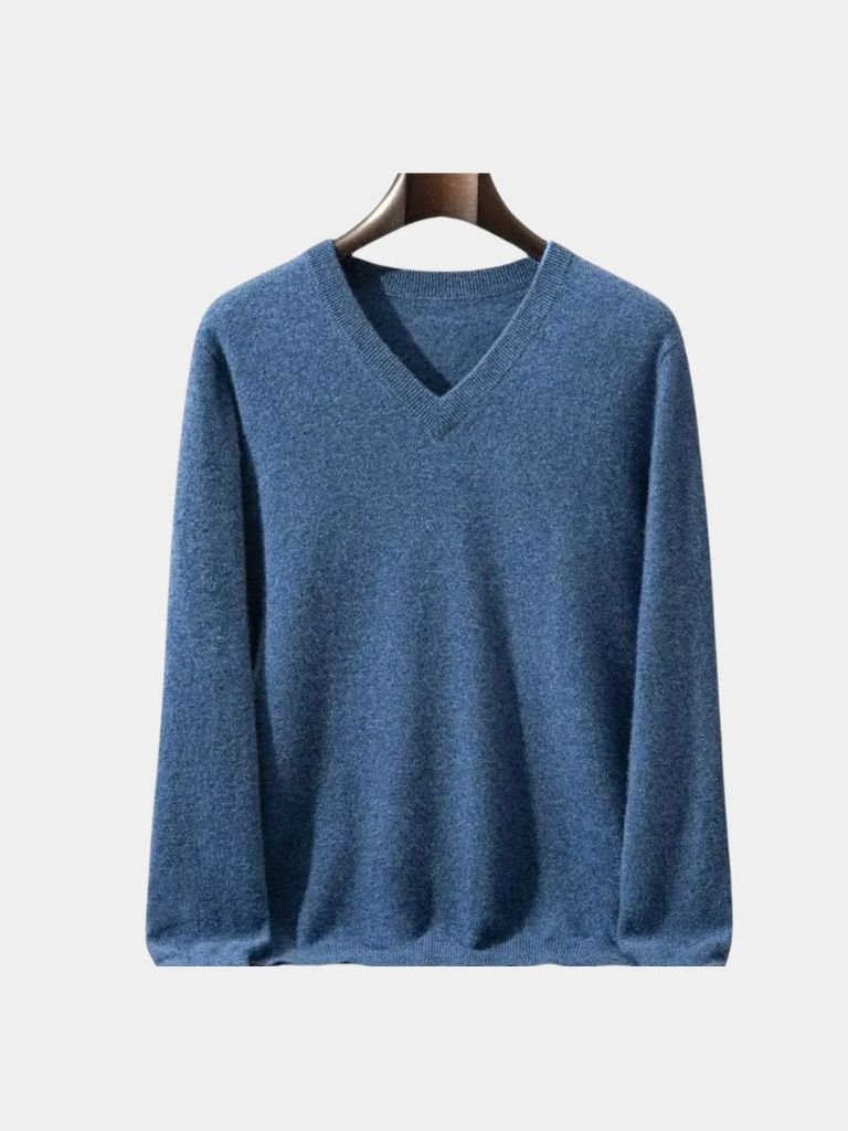 Cashmere V Hals Trui