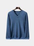 Cashmere V Hals Trui