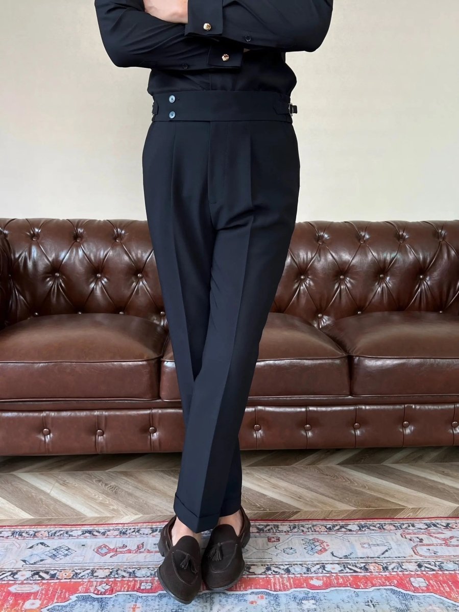 Classic Italië Sidetab Elastische Broek