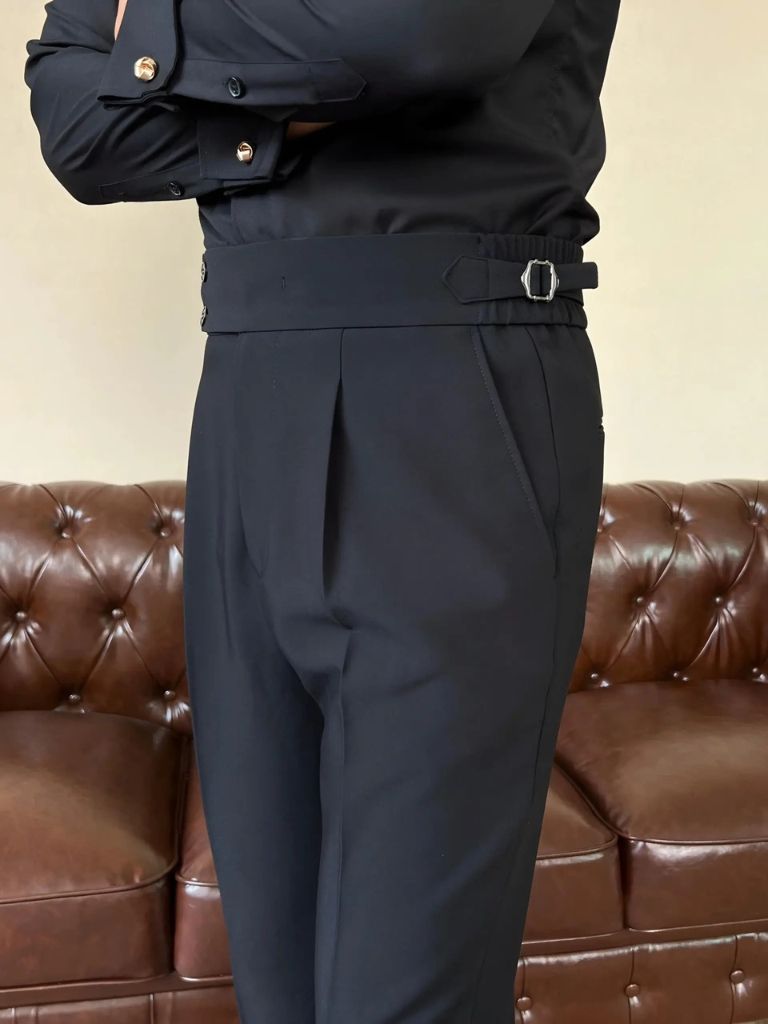 Classic Italië Sidetab Elastische Broek