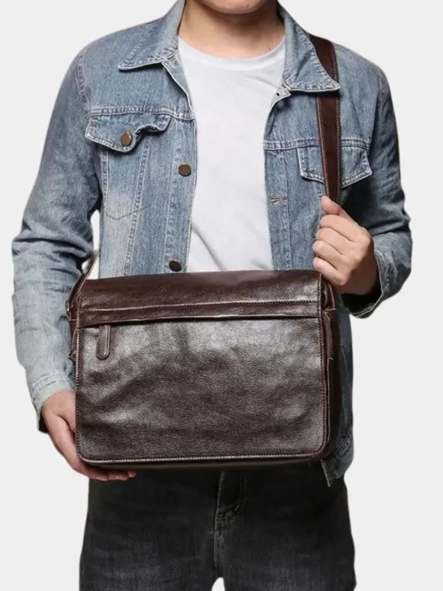 Classic Messenger Leren Tas