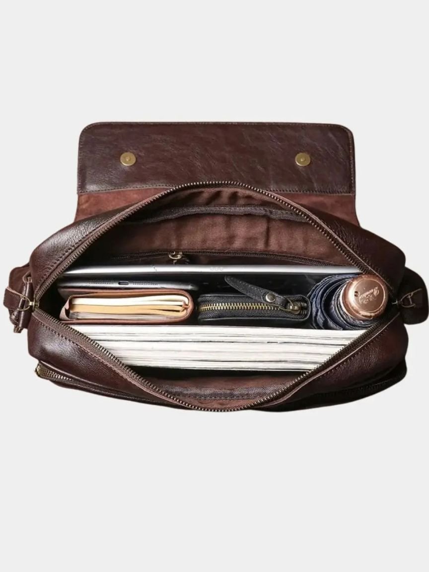 Classic Messenger Leren Tas