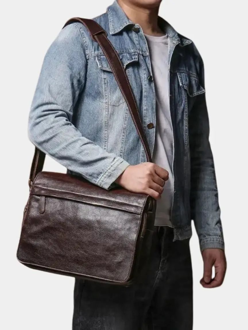 Classic Messenger Leren Tas