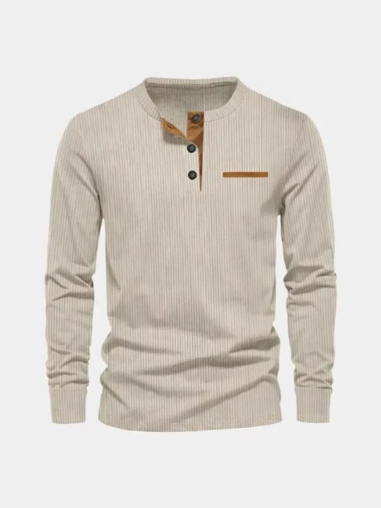Corduroy Lange Mouwen T-Shirt