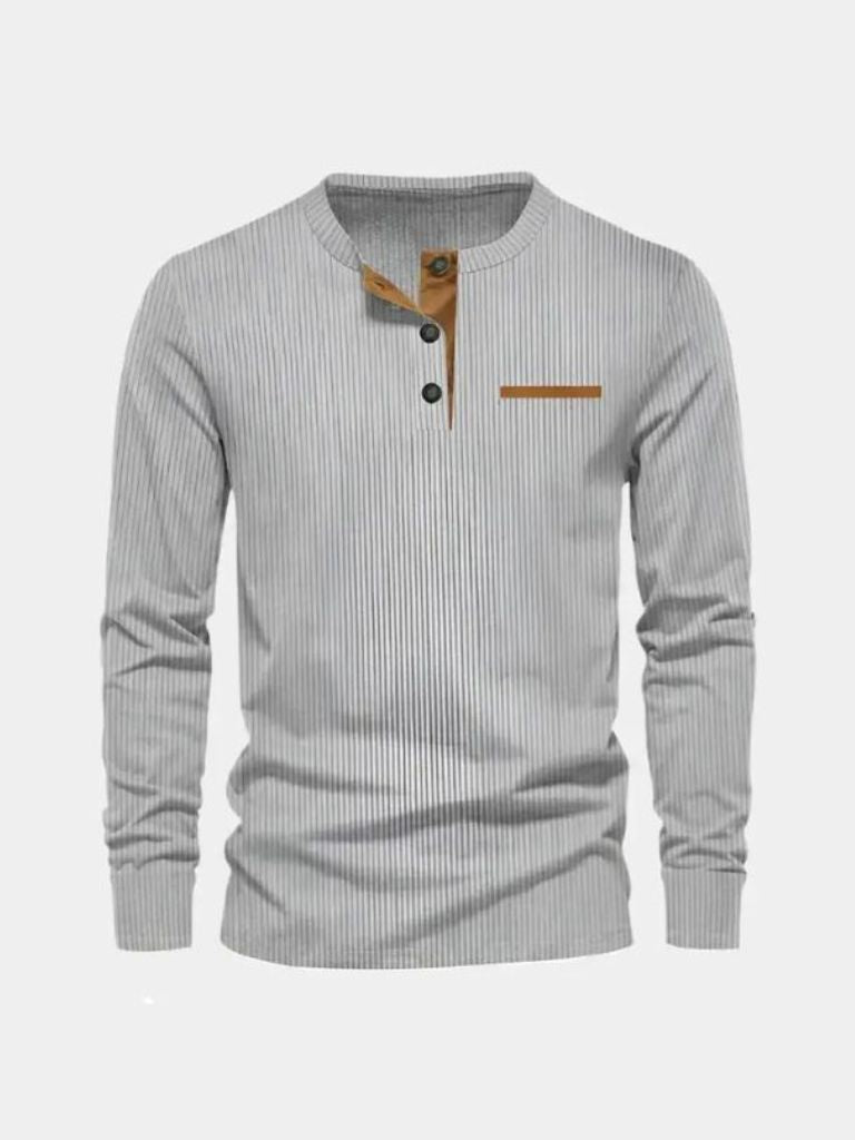 Corduroy Lange Mouwen T-Shirt