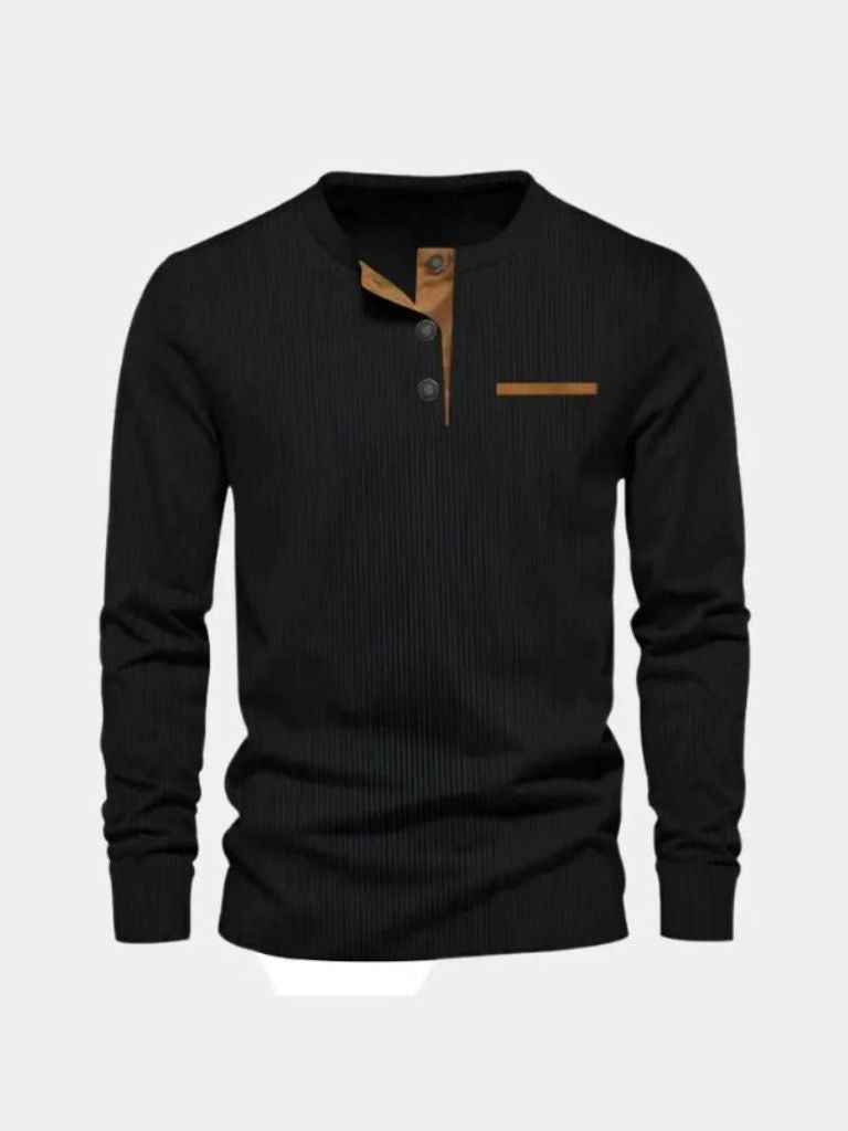 Corduroy Lange Mouwen T-Shirt