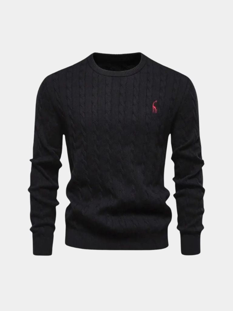 Katoenen Crew Neck Pullover Trui
