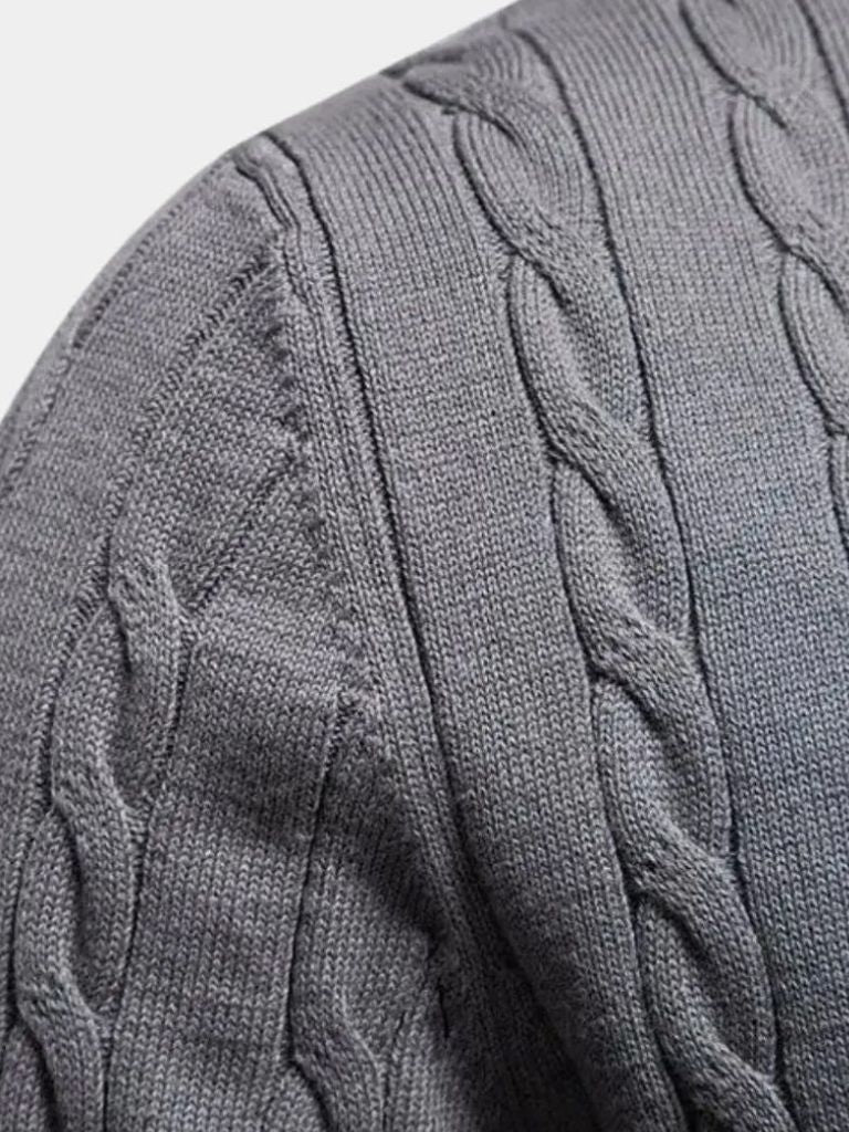 Katoenen Crew Neck Pullover Trui