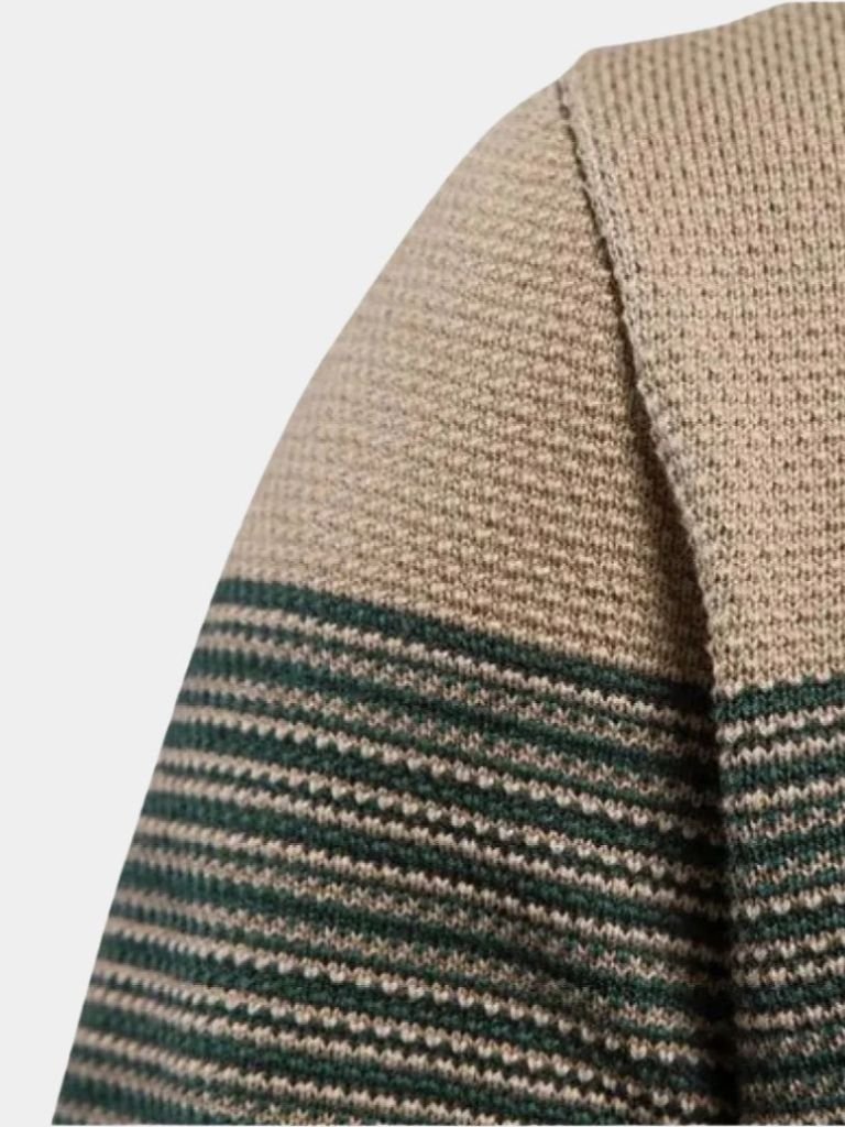 Ronde Hals Trui Gebreid Pullover Sweater