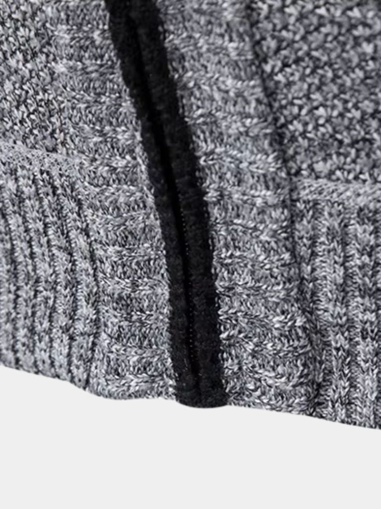 Elegante Volledige Rits Sweater Vest