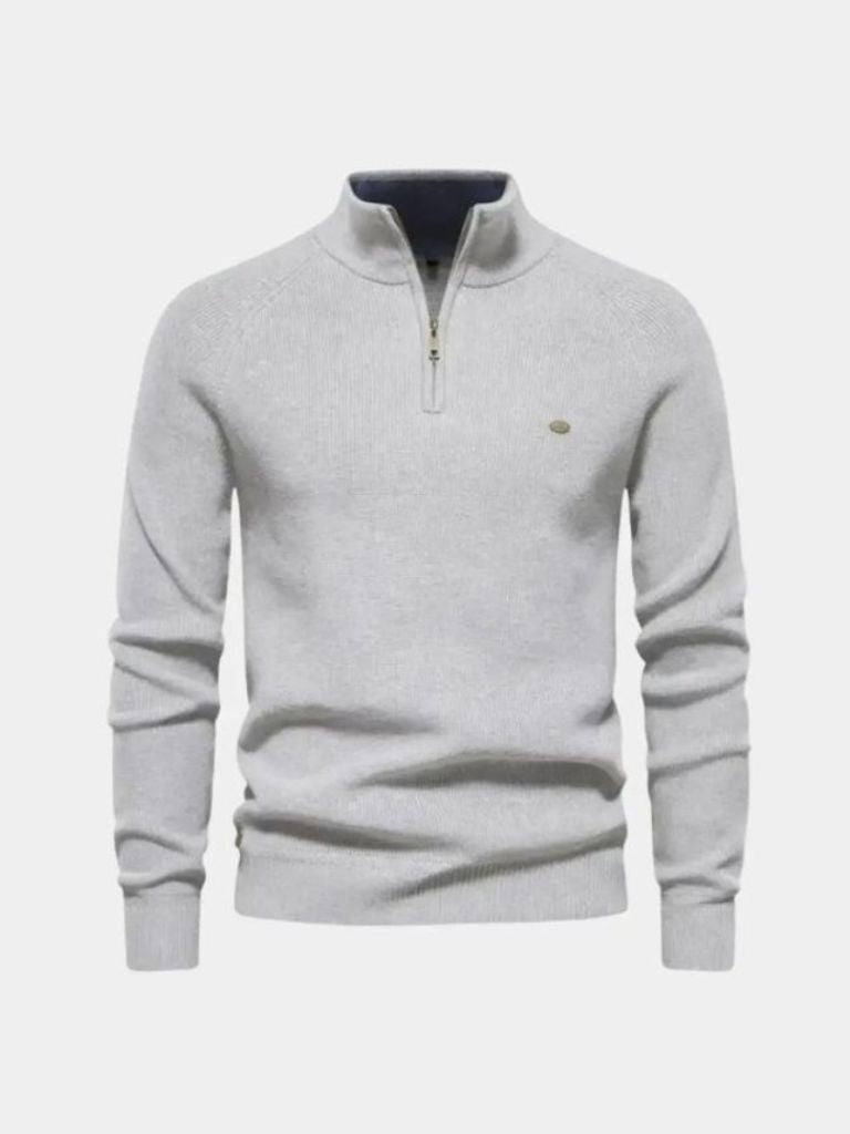Elegante Quarter Zip Trui