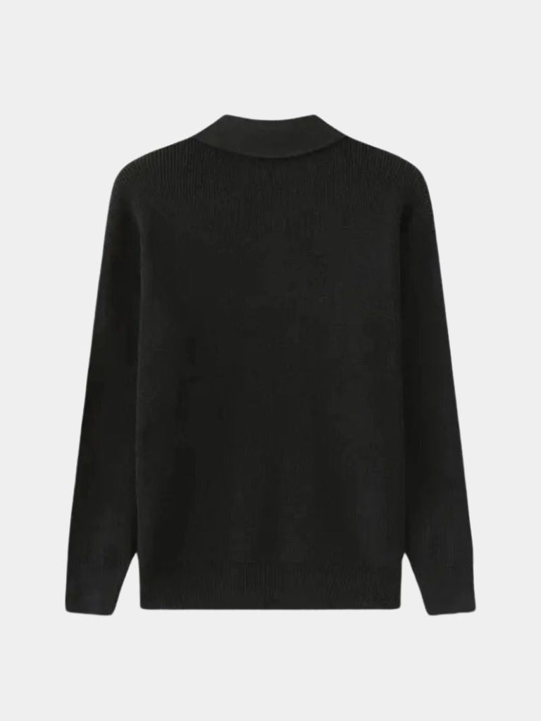 Essentiële Half Zip Pullover Trui