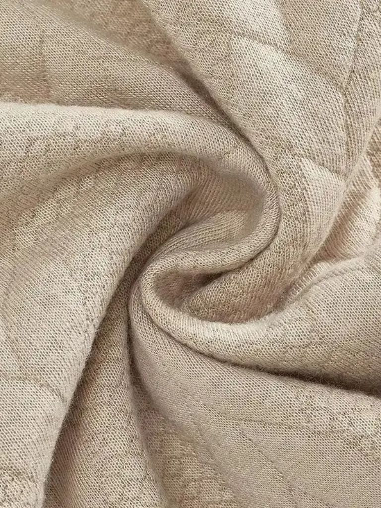 Essentiële Henley Hoge Kraag Kwart Rits Pullover