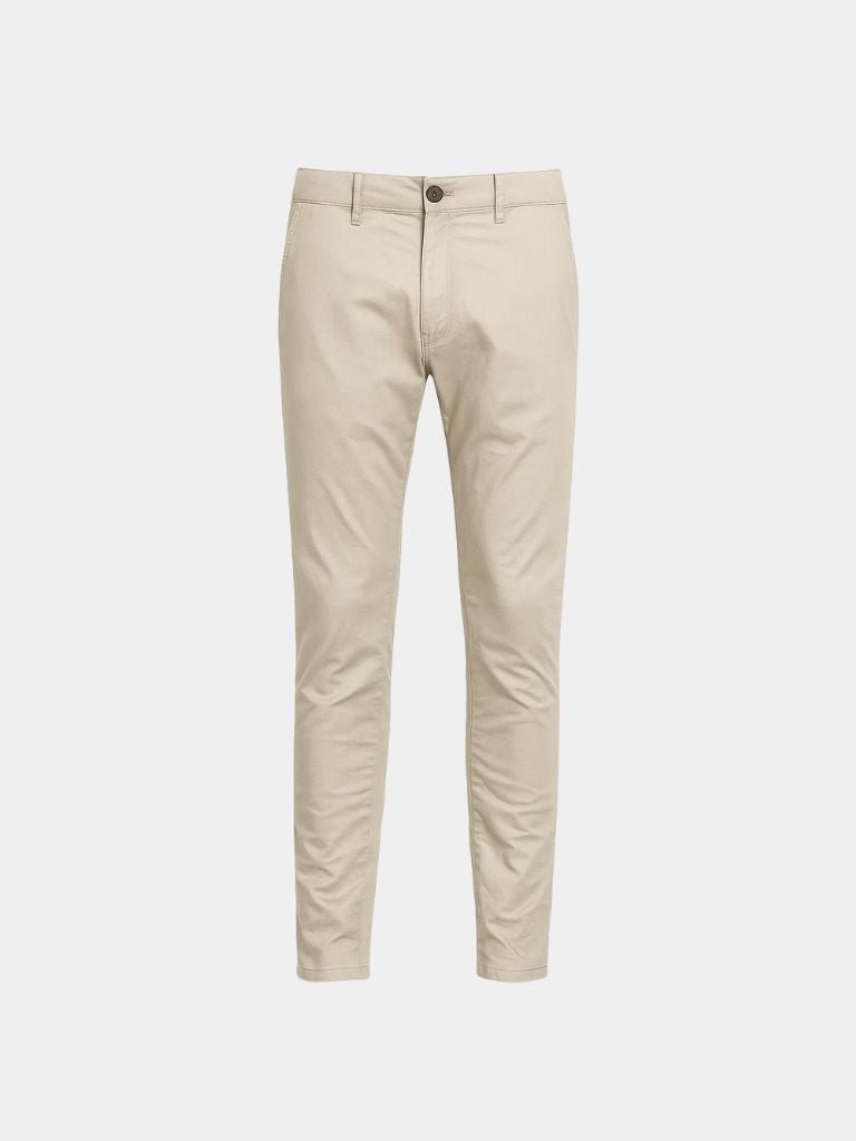Essentiële Slim Fit Rechte Broek