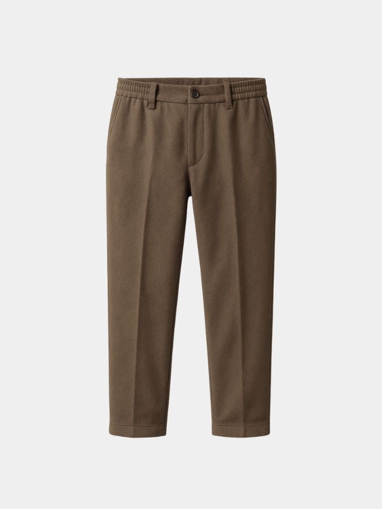 Essentiële Rekbare Rechte Broek