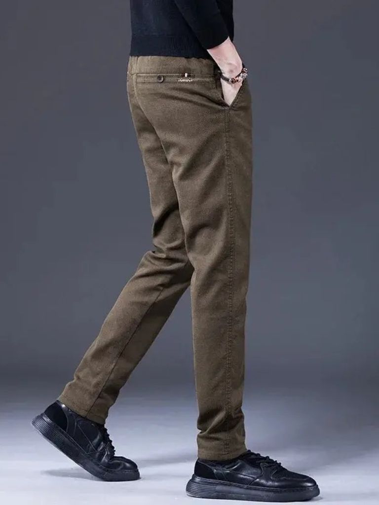 Essentiële Rekbare Rechte Broek