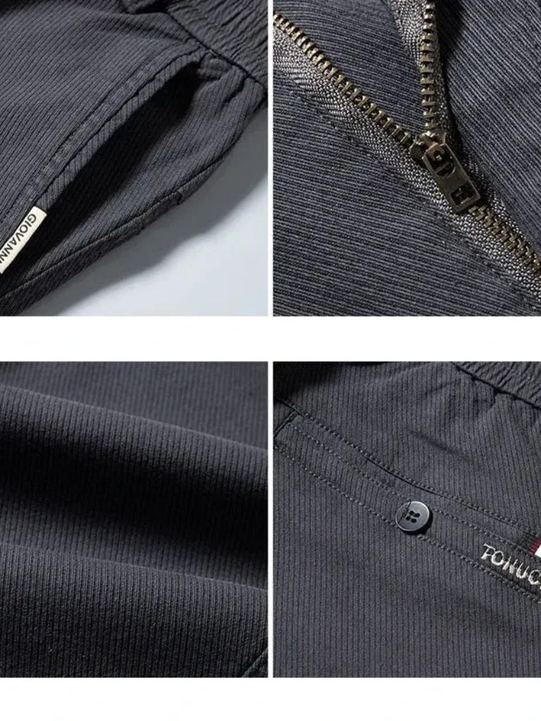 Essentiële Rekbare Rechte Broek