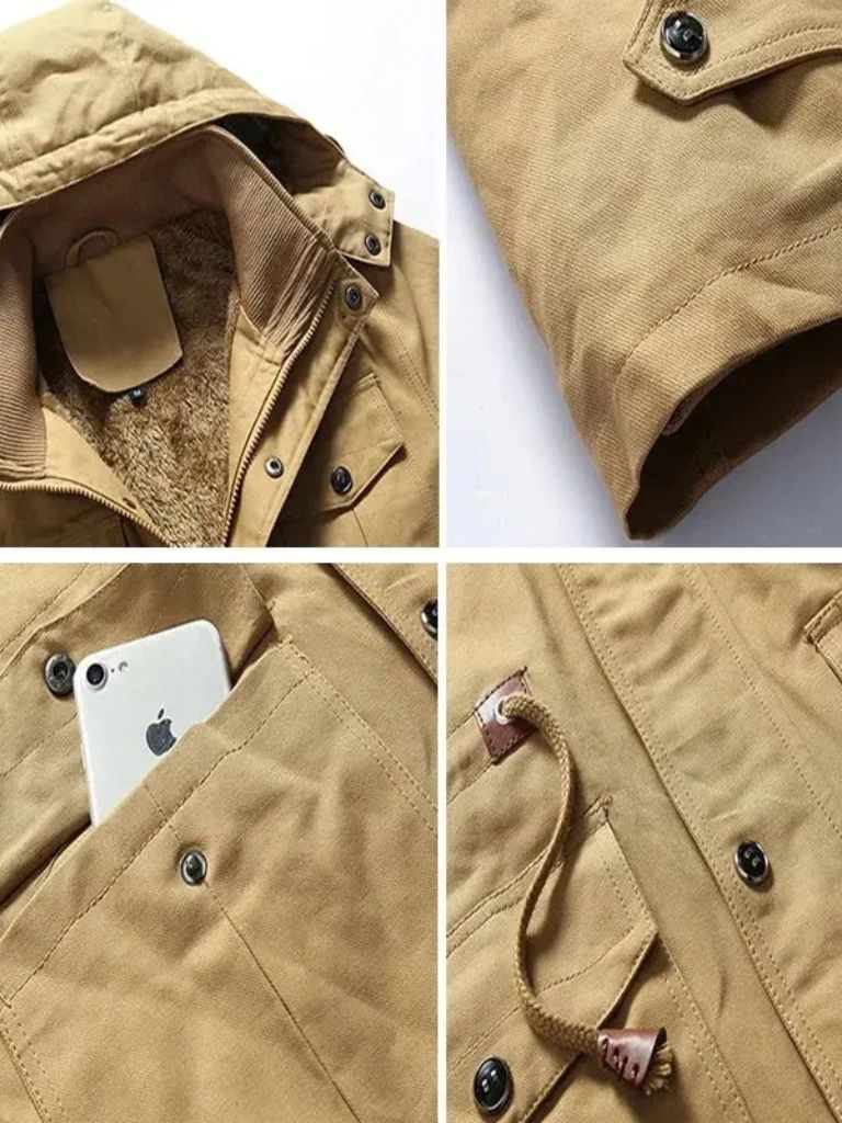 Fleece Hooded Bomberjack