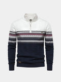 Half Zip Gebreide Pullover Trui