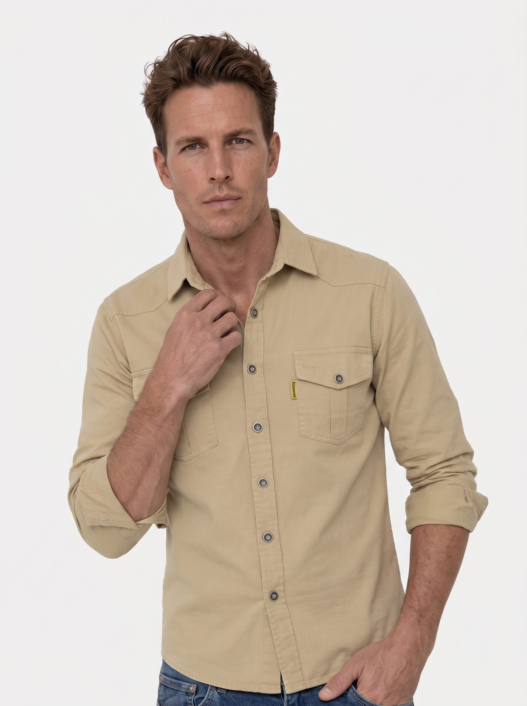 Casual Moderne Heren Shirt