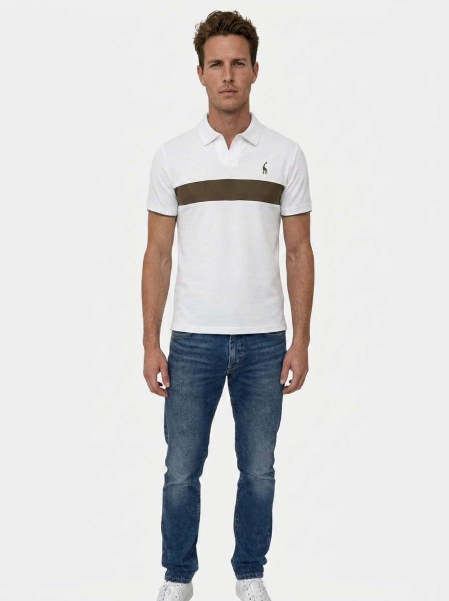 Savanna Stripe Polo