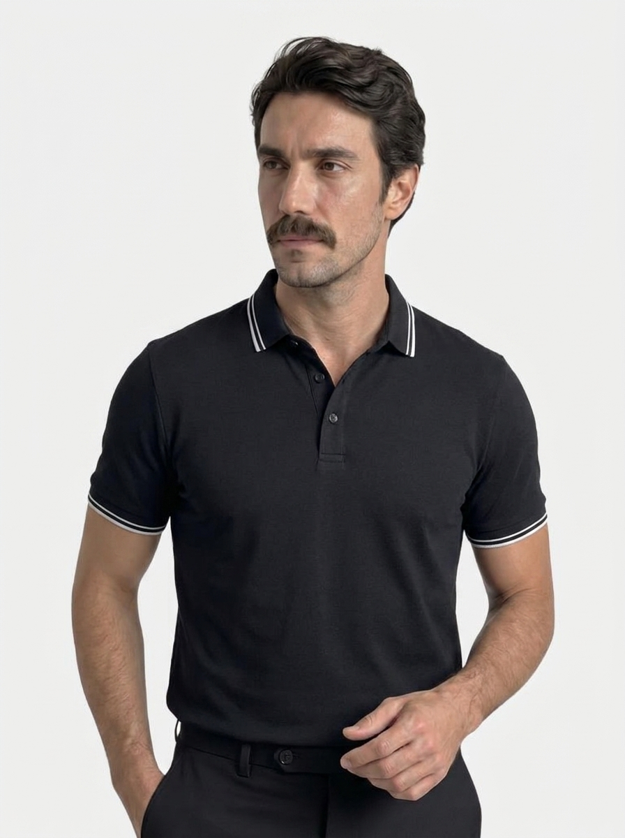 Obsidian Trim Polo